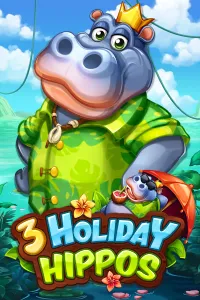 3 Holiday Hippos